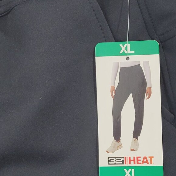 NEW 32 Degrees Heat Women's XL Thermal Joggers Cargo Pockets & Elastic//  24CT - Picture 6 of 7